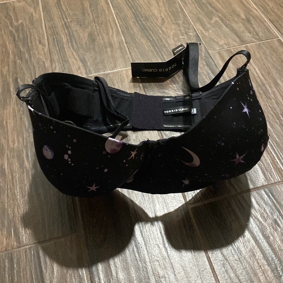 COPY - COPY - Torrid curvy push-up strapless galaxy stars bra 40DD - Picture 7 of 7